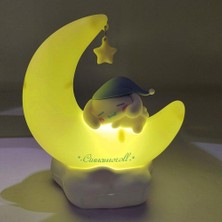 Valor Kawaii Gece Lambası Sevimli Anime Karakter LED Işık Güzel Lamba Oda Dekor Eşyaları Şarj Edilebilir