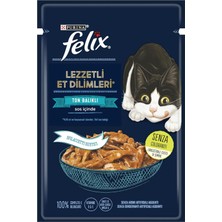 Valor Felix Lezzetli Dilimler Tonlu 80 gr Tekli Paket