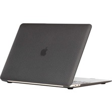 Valor Apple Macbook Pro 13.3ınç 2020 2021 A2338 A2251 A2289 ile Uyumlu Kılıf ile Uyumlu Kılıf Karbon Fibe