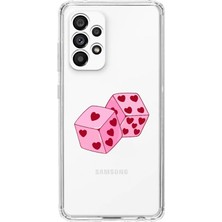 Moonset Samsung Galaxy A32 Uyumlu Baskılı Yumuşak Silikon Şeffaf Telefon Kılıfı