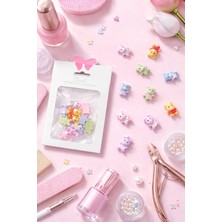 Valor Yoonail Professional Nail Ornament Charm, Bebek Ayıcıklar Temalı Tırnak Süsleme Seti, 10 Parça