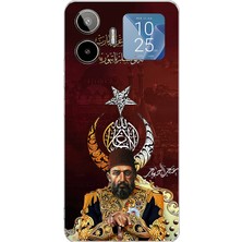TechTree General Mobile Gm 26 Pro Uyumlu Abdülhamid Han Baskılı Silikon Kılıf