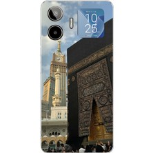 TechTree General Mobile Gm 26 Pro Uyumlu Manevi Huzur Kabe Kapısı Umre Baskılı Silikon Kılıf