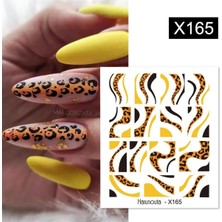 Valor Tırnakmania Su Transferli Nail Art Sticker X165 (55344-20) 3995