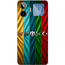 TechTree General Mobile Gm 26 Pro Uyumlu Tarihi Türk Devletleri Bayrakları Baskılı Silikon Kılıf
