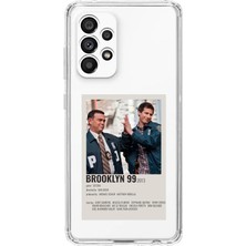 Moonset Samsung Galaxy A32 Uyumlu Baskılı Yumuşak Silikon Şeffaf Telefon Kılıfı