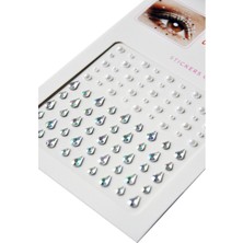 Valor Vücut ve Yüz Tırnak Sticker Makyaj Taşı Yapışkan Yüz Taşı Kristal Yüz Taşları Damla Inci