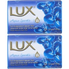 Valor Lux Aqua Sparkle Bar Soap, 80G, Floral Musk & Mint Oil, Set Of 2