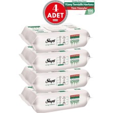 Valor Sleepy Easy Clean Yüzey Temizlik Havlusu 100' Lü x 4 Adet