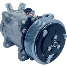 Gensa 7H15 8PK123MM 24V Universal Araç Klima Kompresörü