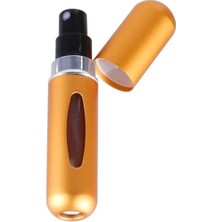 Valor 5 ml Doldurulabilir Mini Parfüm Sprey Şişesi Seyahat Alüminyum Sprey Atomizer Gold