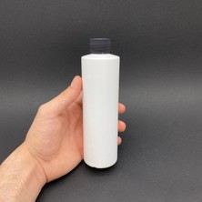 Valor 250 cc Beyaz Pe Şişe - Siyah Kapaklı- 250ML Kapaklı Plastik Şişe x 10 Adet
