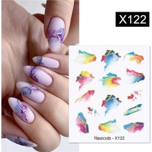 Valor Tırnakmania Su Transferli Nail Art Sticker X122 (53013-22) 3956