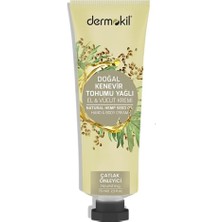 Valor Dermokil Doğal Kenevir Tohumu Yağlı El ve Vücut Kremi, 75 ml