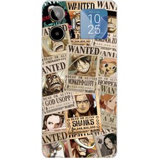 TechTree General Mobile Gm 26 Pro Uyumlu One Piece Gazete Tasarımlı Baskılı Silikon Kılıf