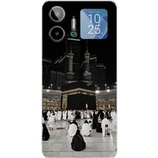 TechTree General Mobile Gm 26 Pro Uyumlu Kabe Umre Baskılı Silikon Kılıf
