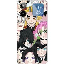 TechTree General Mobile Gm 26 Pro Uyumlu Demon Slayer Manga Baskılı Silikon Kılıf