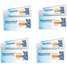 Valor Bepanthol Tattoo Dövme Bakım Merhemi, 50 Gr, 4 Adet