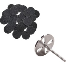 Valor Anil Professional Cosmetics Pododisk Pedikür Ponza Disk 1 Adet Metal Başlık 50 Adet Yedek Zımpara