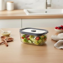Valor Deconox Cam Kapaklı Silikon Vakumlu Borosilikat Saklama Kabı - 470 ml Orta Boy Kahve, Çay ve Kuruye
