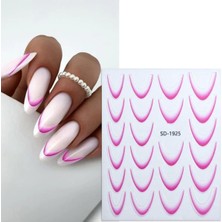 Valor Fontenay 5d Tırnak Stickerları - 5d Nail Stickers SD-1925 Renkli