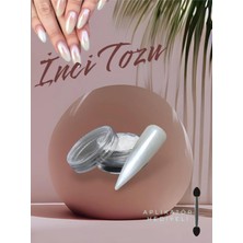 Valor Inci Tozu Nail Art Kalici Oje Tirnak Süsleme Beyaz
