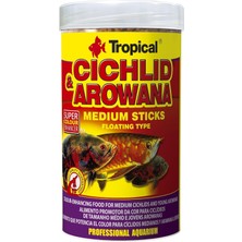 Valor Tropical Cichlid Arowana Medium Sticks 250 ml - 90 gr