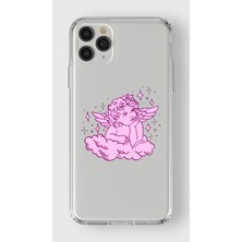Moonset Iphone 11 Pro Uyumlu Baskılı Yumuşak Silikon Şeffaf Telefon Kılıfı