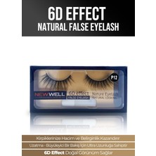 Valor New Well 6d Effect Natural False Eyelash P12 Takma Kirpik, TYCARHDT6N170241211273503