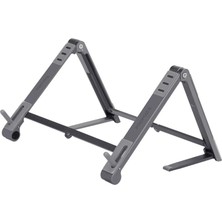 Valor Promate Notebook Laptop Standı Ayarlanabilir Çok Açılı Ergonomik Dizayn - Promate Elevate (Gri)