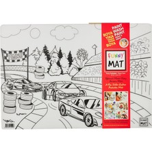 Valor Akademi Çocuk Funny Mat 2'li Set 1 (Köpekler, Yarış Arabaları)