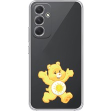 Moonset Samsung Galaxy A15 Uyumlu Baskılı Yumuşak Silikon Şeffaf Telefon Kılıfı