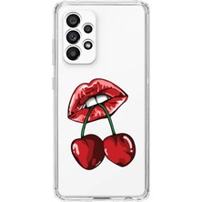 Moonset Samsung Galaxy A36 Uyumlu Baskılı Yumuşak Silikon Şeffaf Telefon Kılıfı