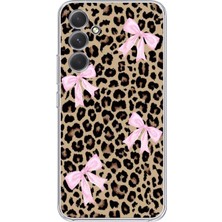 Moonset Samsung Galaxy A55 Uyumlu Baskılı Yumuşak Silikon Şeffaf Telefon Kılıfı