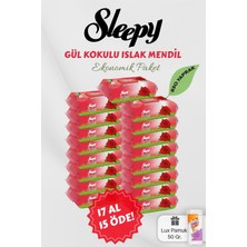 Valor Sleepy Gül Kokulu Bebek Mendili 17 Al 15 Öde Hediyeli