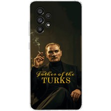 Moonset Samsung Galaxy A37 Uyumlu Baskılı Yumuşak Silikon Şeffaf Telefon Kılıfı