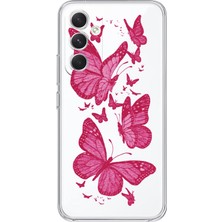 Moonset Samsung Galaxy S24 Plus Uyumlu Baskılı Yumuşak Silikon Şeffaf Telefon Kılıfı