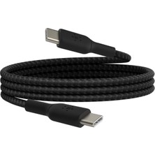 Valor Belkin Boost Charge Örgülü Usb-C, Hızlı Şarj Cihazı, Usb-C Şarj Kablosu, Iphone 16, 15, Samsung Gal