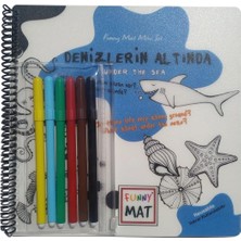 Valor Akademi Çocuk Funny Mat Mini Set Denizlerin Altinda Kalemli