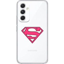 Moonset Samsung Galaxy S23 Fe Uyumlu Baskılı Yumuşak Silikon Şeffaf Telefon Kılıfı