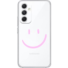 Moonset Samsung Galaxy S24 Uyumlu Baskılı Yumuşak Silikon Şeffaf Telefon Kılıfı