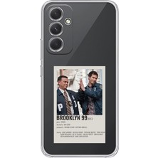 Moonset Samsung Galaxy S24 Uyumlu Baskılı Yumuşak Silikon Şeffaf Telefon Kılıfı