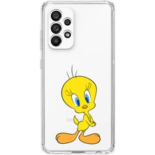 Moonset Samsung Galaxy A16 Uyumlu Baskılı Yumuşak Silikon Şeffaf Telefon Kılıfı