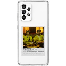 Moonset Samsung Galaxy M14 Uyumlu Baskılı Yumuşak Silikon Şeffaf Telefon Kılıfı