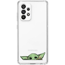 Moonset Samsung Galaxy A37 Uyumlu Baskılı Yumuşak Silikon Şeffaf Telefon Kılıfı