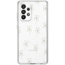 Moonset Samsung Galaxy A17 Uyumlu Baskılı Yumuşak Silikon Şeffaf Telefon Kılıfı