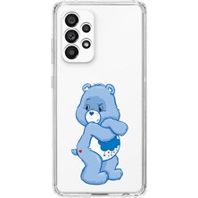 Moonset Samsung Galaxy A37 Uyumlu Baskılı Yumuşak Silikon Şeffaf Telefon Kılıfı