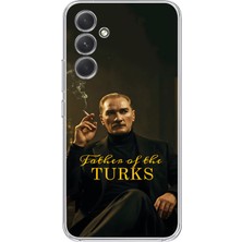 Moonset Samsung Galaxy S24 Plus Uyumlu Baskılı Yumuşak Silikon Şeffaf Telefon Kılıfı