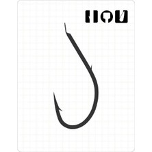 Fudo 1601 19 Lu Black Nikel Iğne No:10