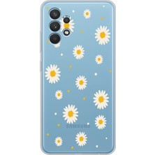 Moonset Samsung Galaxy M14 Uyumlu Baskılı Yumuşak Silikon Şeffaf Telefon Kılıfı